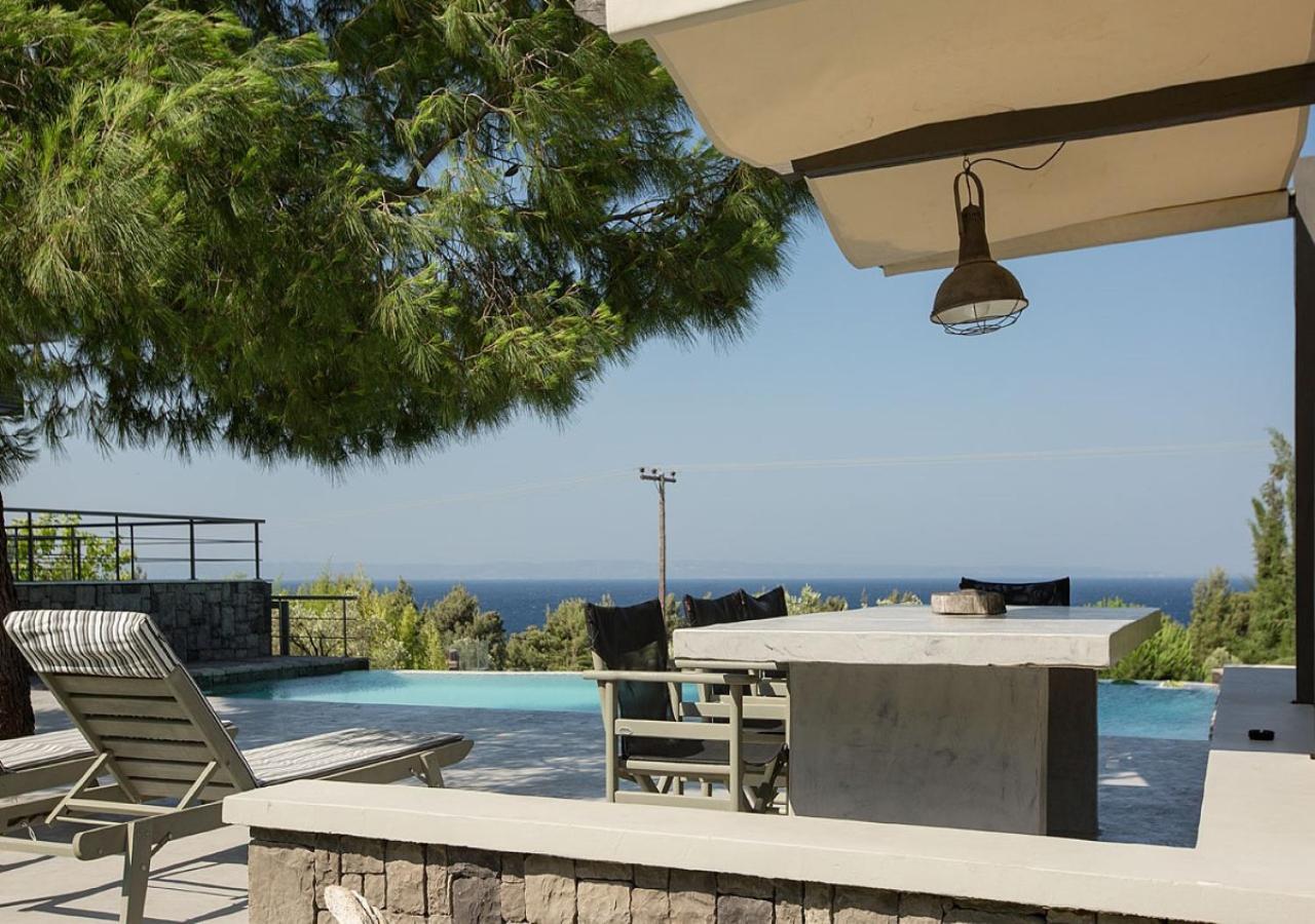 Olivia Estate Villa With Private Swimming Pool Elia Nikitis Luaran gambar